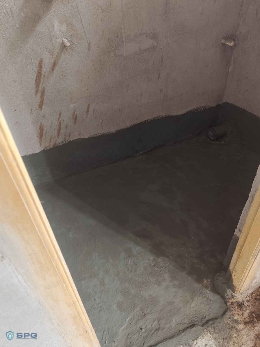 Lift Pit Crystalline Waterproofing