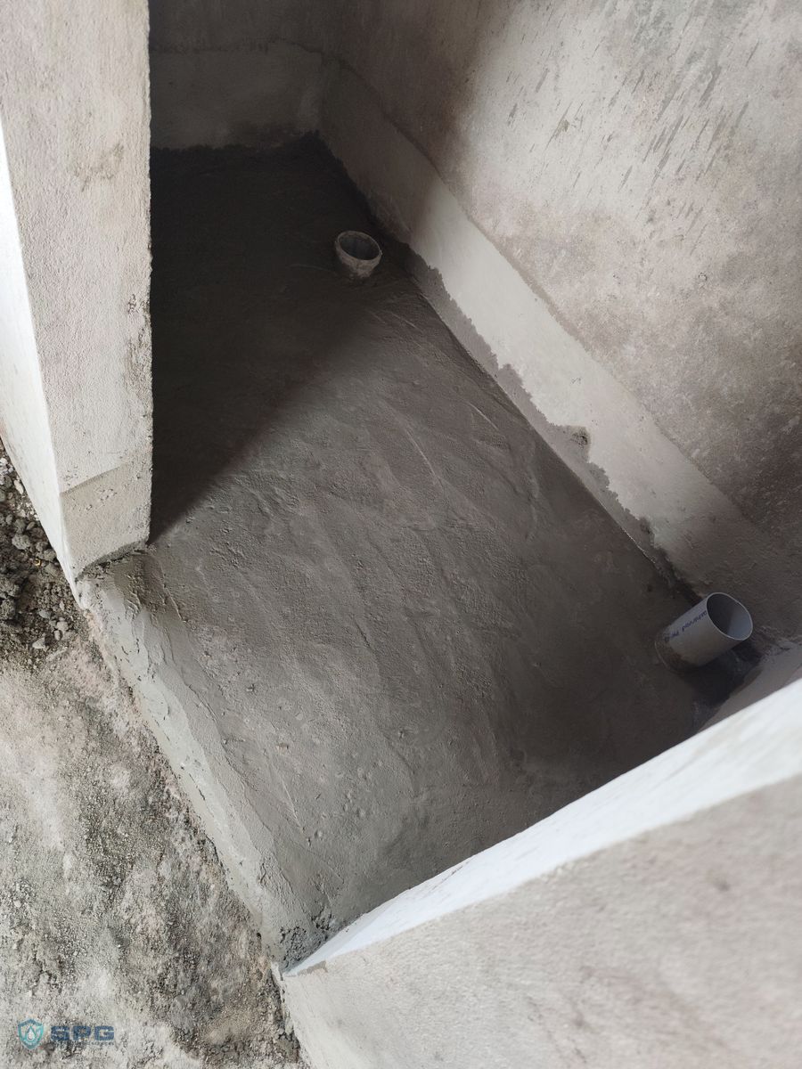 Underground Water Sump Floor Barrier