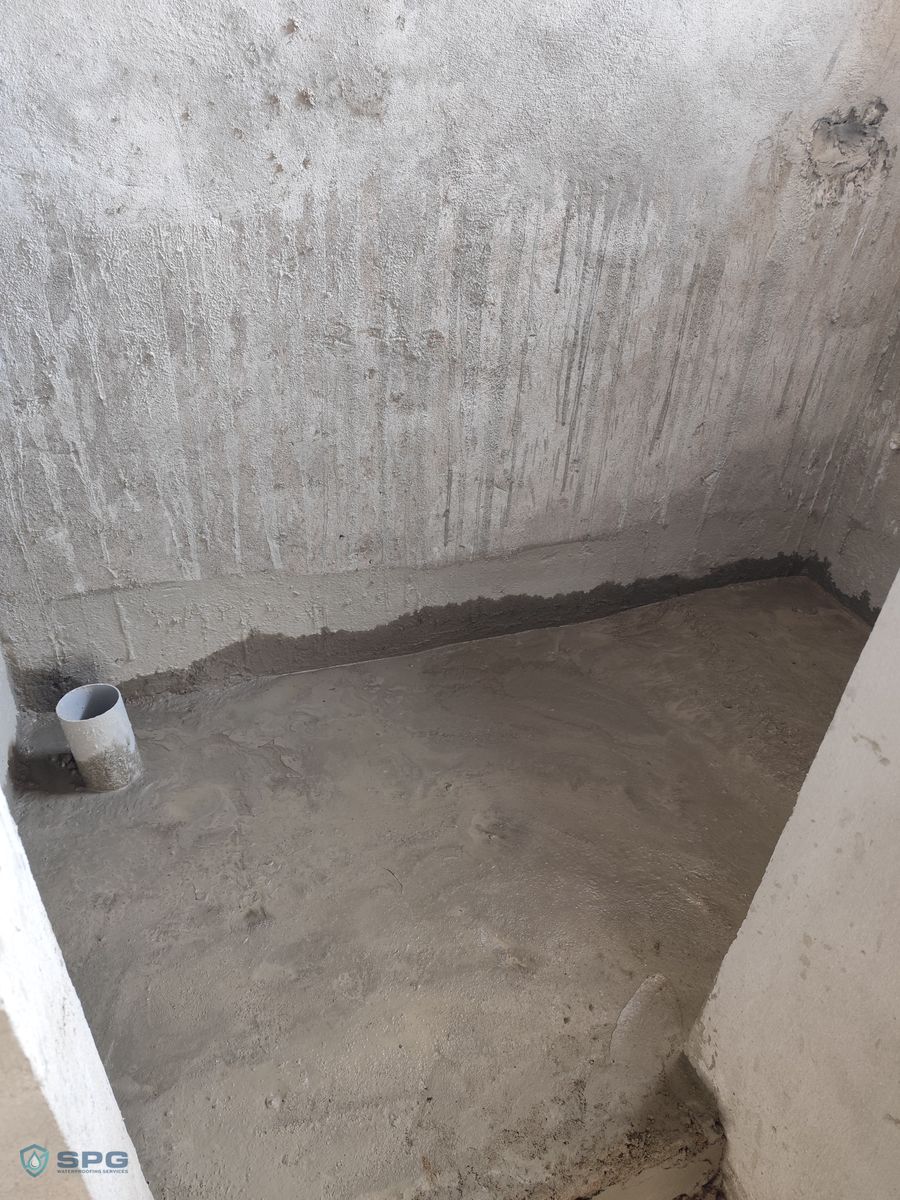 Balcony Slope Correction Screed